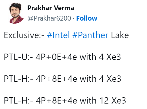 Intel Panther Lake下下代處理器升級(jí)下下代GPU架構(gòu)：性能飆升